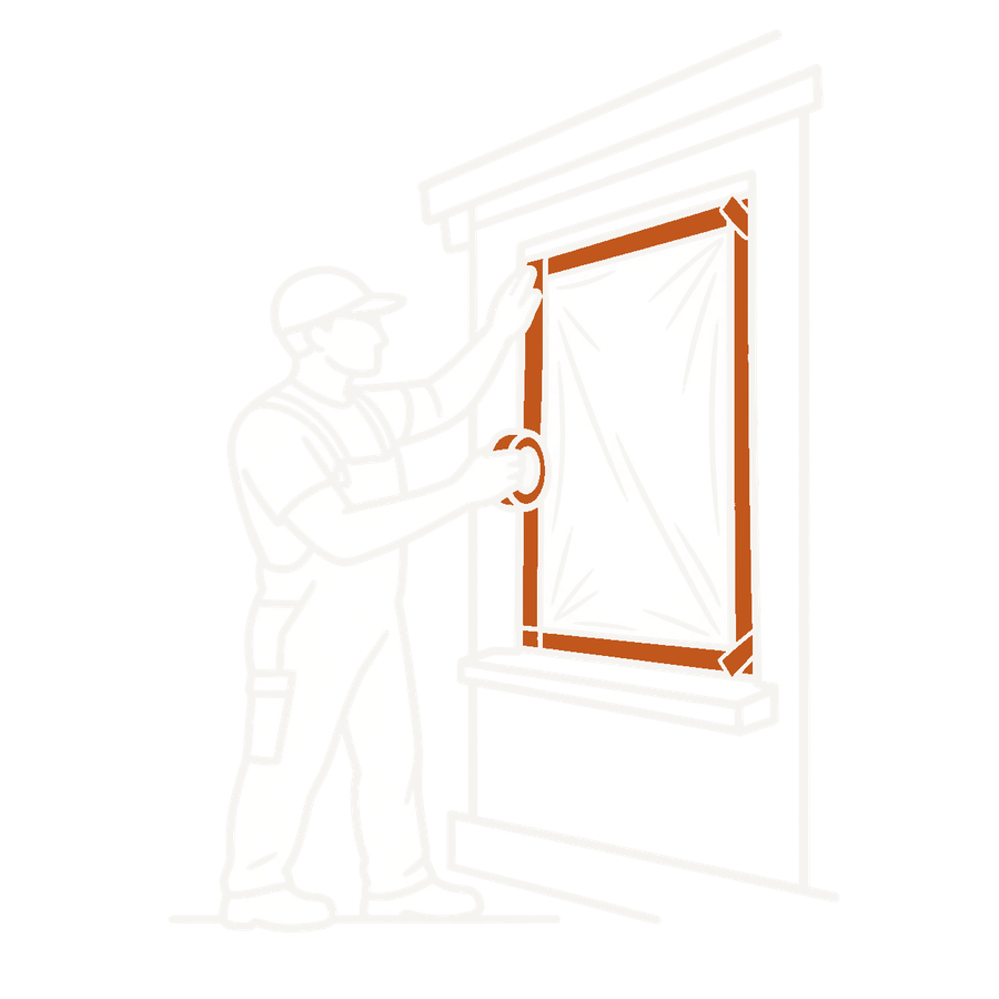 Ilustrace: zakrytí oken