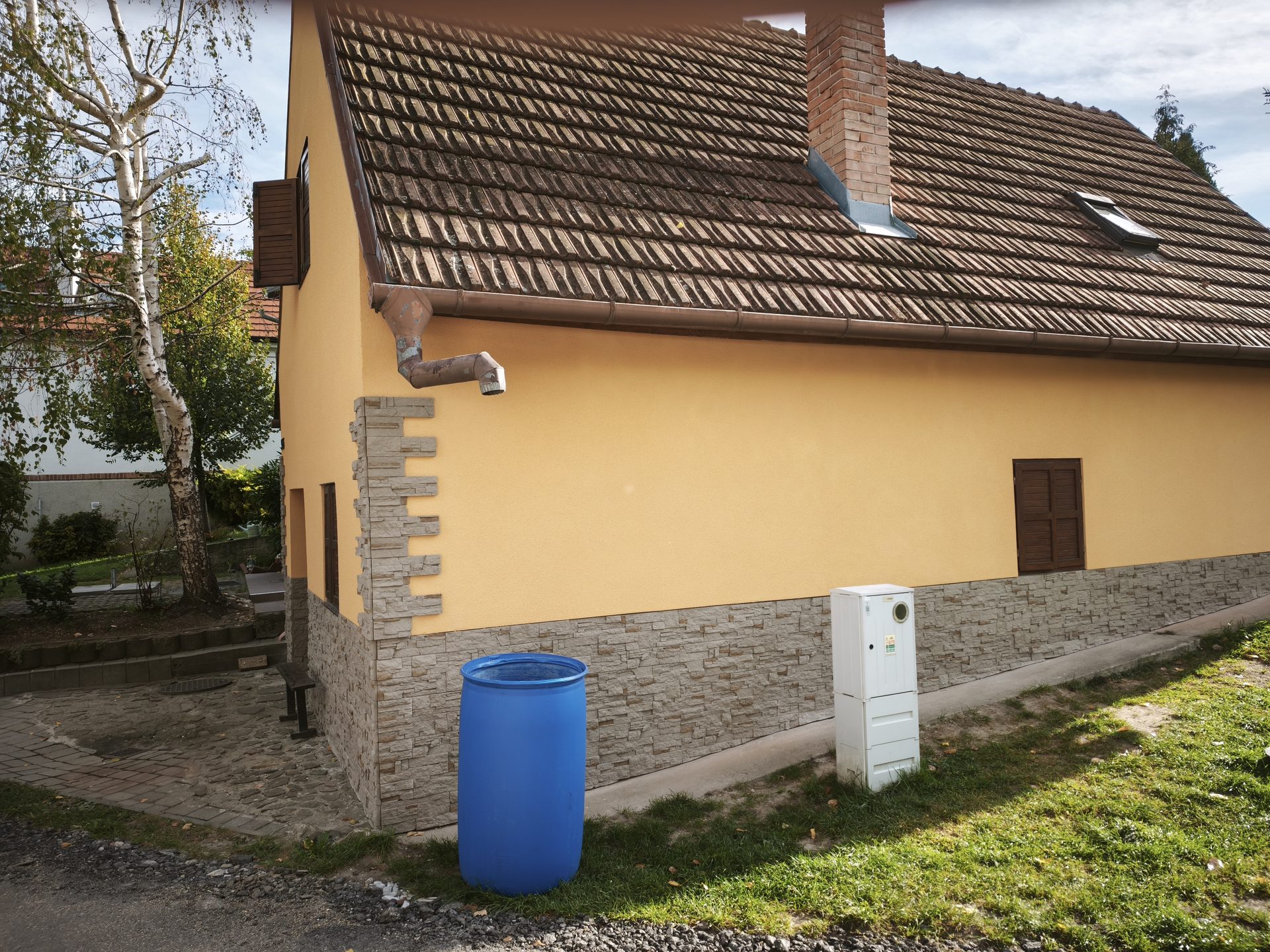 Vinný sklep – pohled z boku